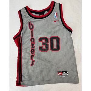 Vintage Nike Rasheed Wallace Portlant Trail Blazers #30 Jersey Y2K 1990s Medium